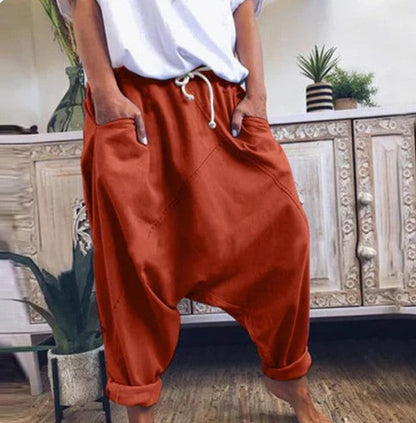 Farbige Hippiemännerhose Boho Stil - IdealeKleiden