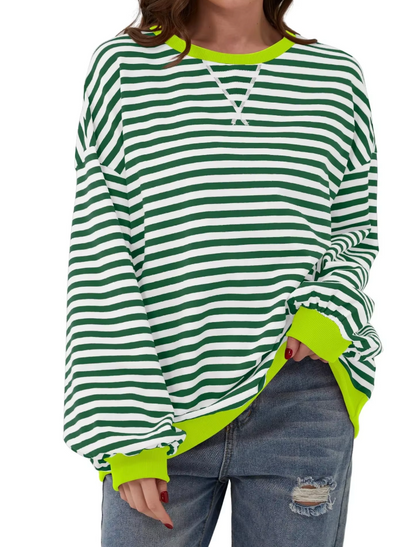 Helena | Streifen Pullover Damen
