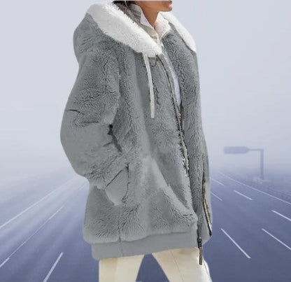 Weiche Winterjacke Damen Slim Fit