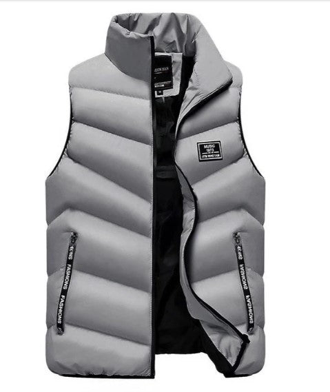 Herren Übergangsjacke Armlos Modern