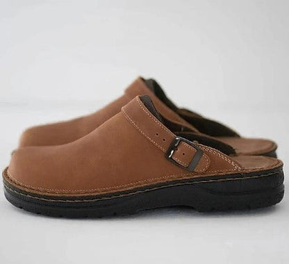 Herren Hausschuhe Klassisch Bequem Leder