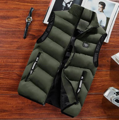 Herren Übergangsjacke Armlos Modern