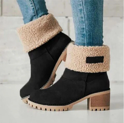 Warmes Winterstiefel Paar Schnee Stiefel Damen