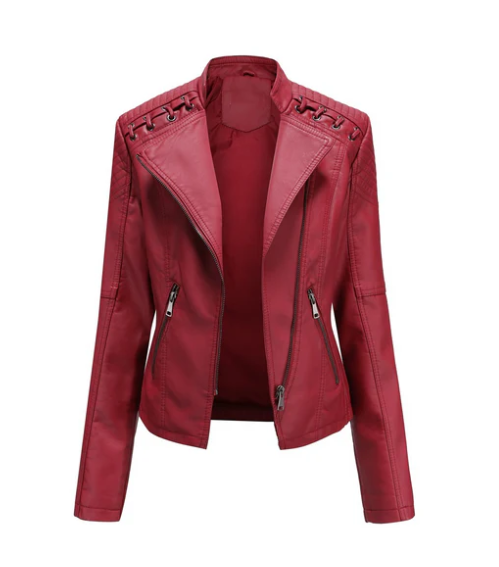 Sani - Elegante Lederjacke Damen Mode