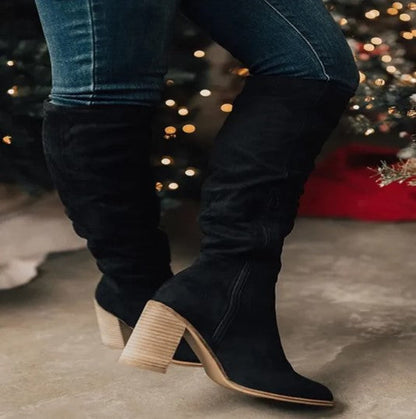 Stiefel Damen Elegant Leder