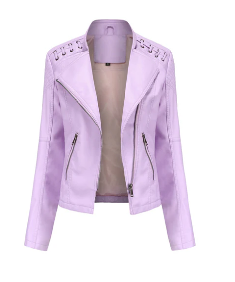 Sani - Elegante Lederjacke Damen Mode