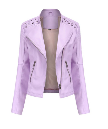 Sani - Elegante Lederjacke Damen Mode
