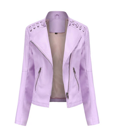 Sani - Elegante Lederjacke Damen Mode
