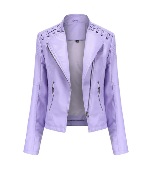 Sani - Elegante Lederjacke Damen Mode