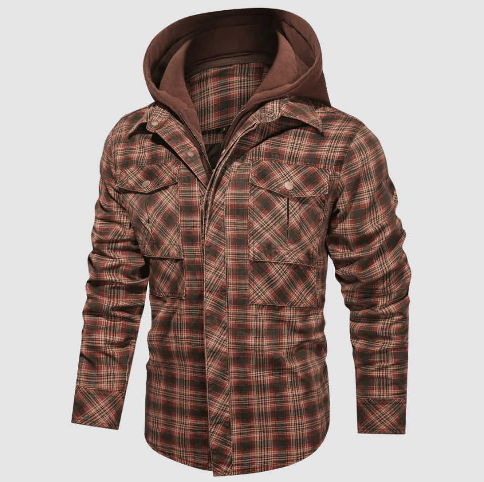 Herren Jacke Kariert Modern Classic - IdealeKleiden