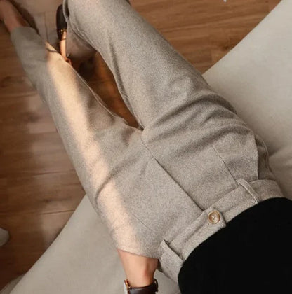 Elegante Herrenhose aus 100% Wolle