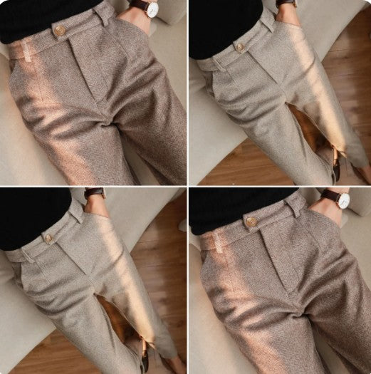 Elegante Herrenhose aus 100% Wolle - IdealeKleiden