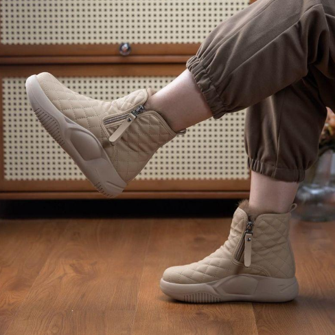 Wasserdichte Winterstiefel Damen Schnee - IdealeKleiden