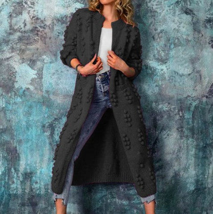 Elegante Damenstrickjacke Bunt Modern