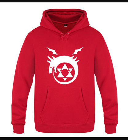 Cooler Biker-Hoodie Herren Streetwear Design