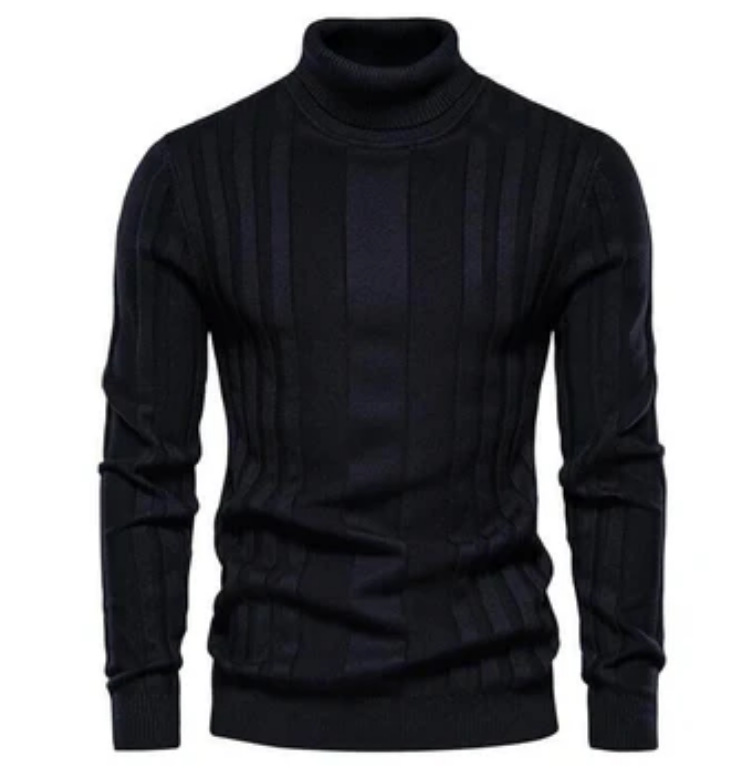 Slim Fit Rollkragen Pullover Modern Design