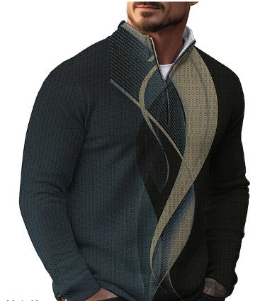 Lässiger Pullover für Herren mit coolen Drucken