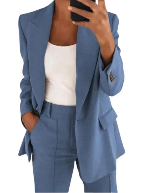 Herren Blazer Set: Anzugjacke und Hose