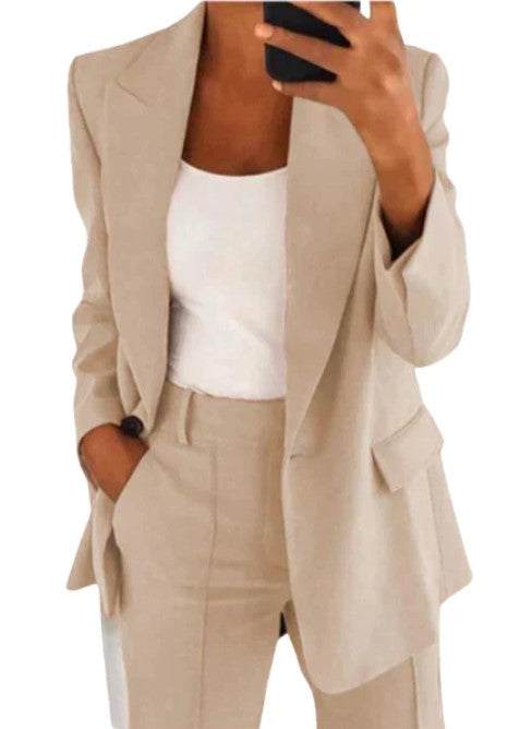 Herren Blazer Set: Anzugjacke und Hose