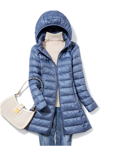 Leichte Damenwinterjacke Warm Isoliert