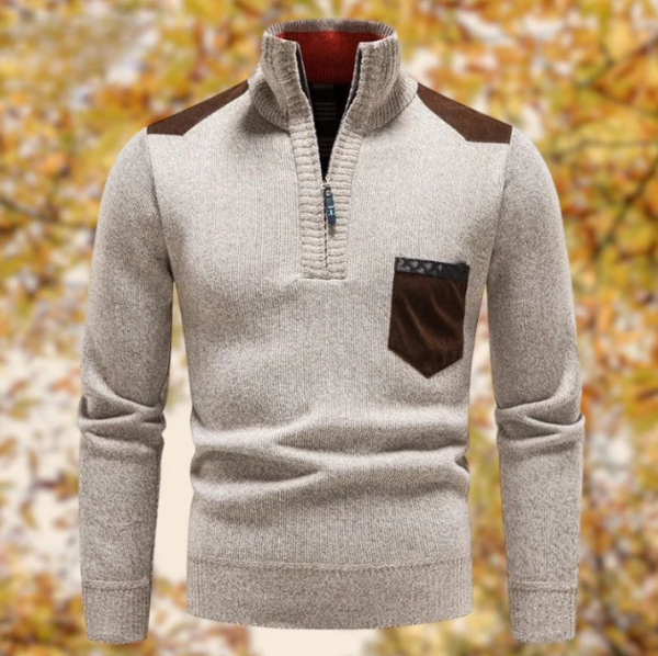 Herren Pullover Warm Casual