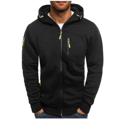 Elegante Herren Fleecejacke Modern Sportlich - IdealeKleiden