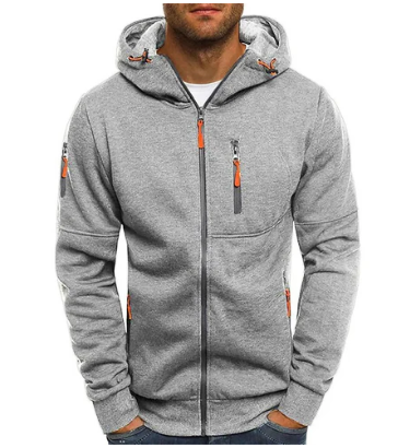 Elegante Herren Fleecejacke Modern Sportlich