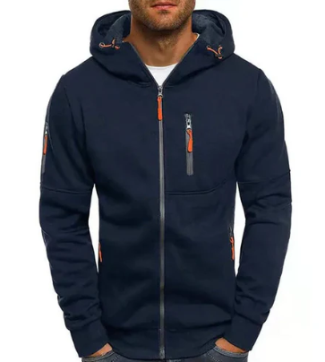 Elegante Herren Fleecejacke Modern Sportlich
