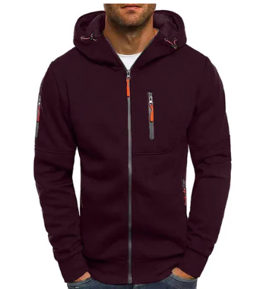 Elegante Herren Fleecejacke Modern Sportlich