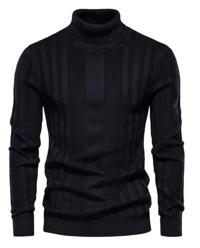 Herren Rollkragenpullover Elegantes Design