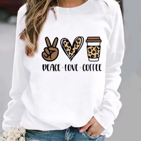 Grafik Pullover Baumwolle Trendy Design