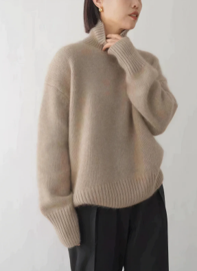 Weiche Rollkragenpullover Damen Sonja