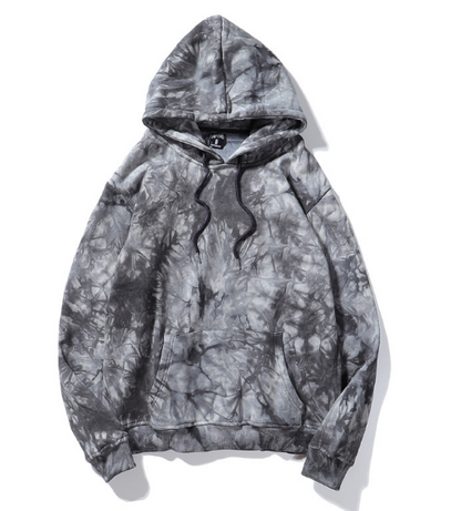 Stylische Herren-Hoodie Batik-Design