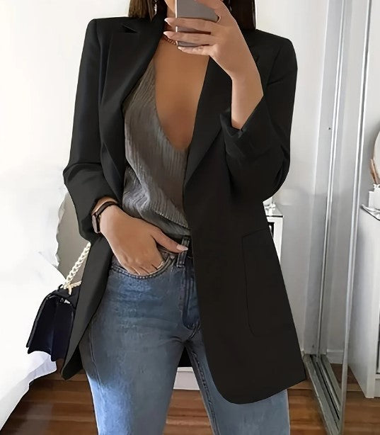 Zoe - Oversized Freizeitjackett Relaxed Fit
