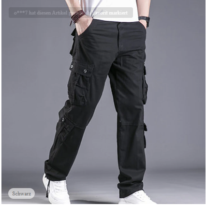 David - Herren Cargohose Modern Slimfit