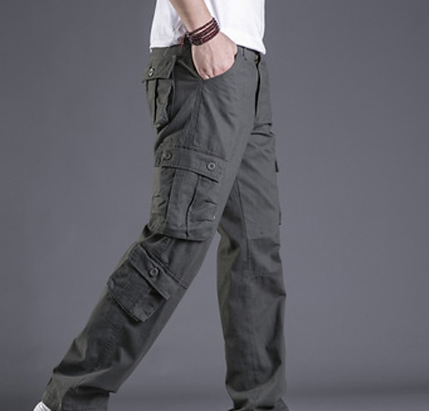 David - Modische Herren Cargohose Elegant