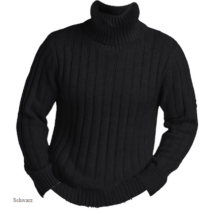Lässiger Rollkragenpullover Herren Casual Style