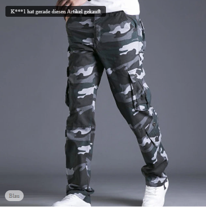 David - Herren Cargohose Modern Slimfit