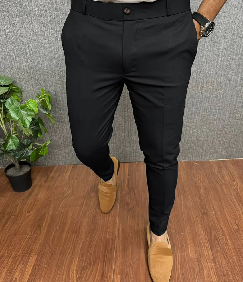 Elegante Herrenhosen Slim Fit