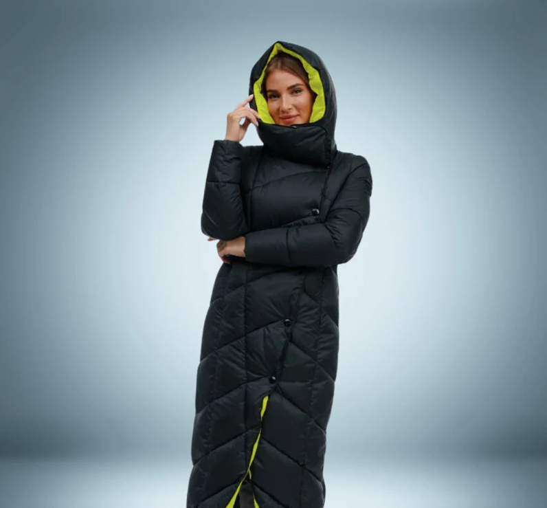 Premium Parka mit Knöpfen Winter