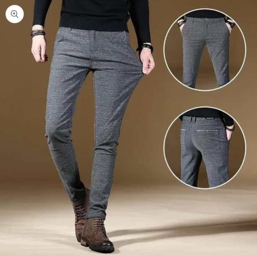 Herren Chino Hosen Elegant Slimfit