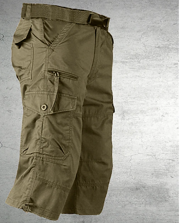 Elastische Herren-Shorts Cargostil Bequem