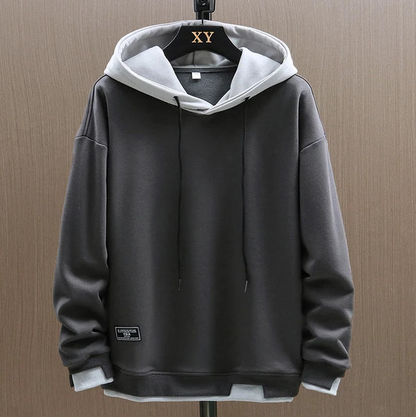 Klassische Herrenjacke mit Kapuze