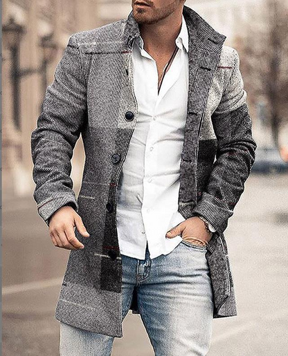 Herren Winterjacke Isoliert mit Kapuze