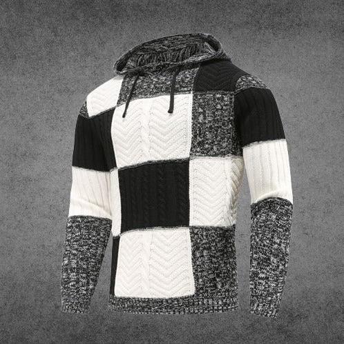 Stylisher Woll-Hoodie Herren Modern Design