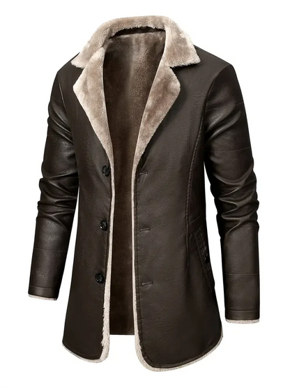 Herren Wintermantel Retro Stil - IdealeKleiden