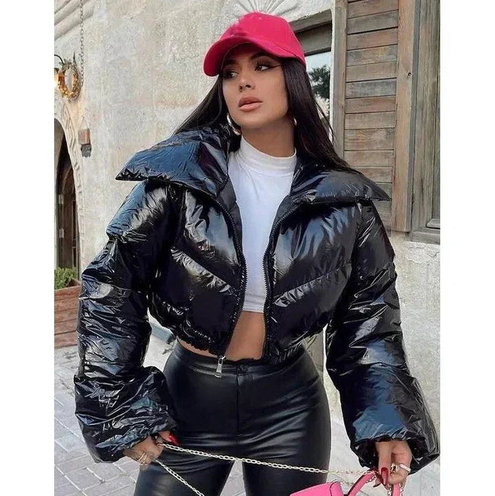 Damen-Kissenjacke Winter Warm Elegant