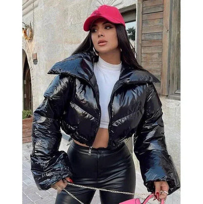 Damen-Kissenjacke Winter Warm Elegant