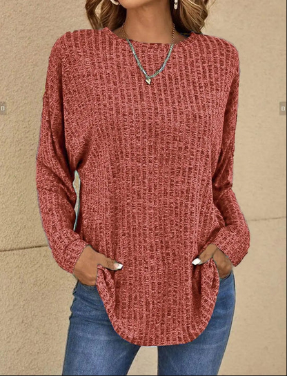 Lässiger Pullover mit Struktur