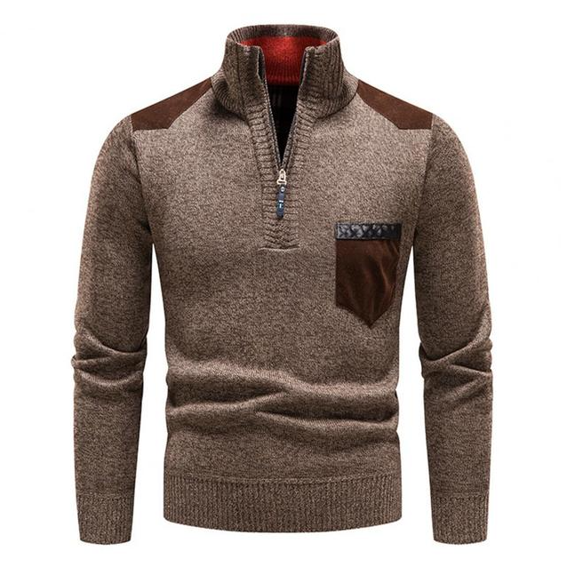 Wärmer Winterpullover für Herren